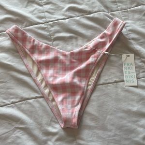 Frankie’s Bikinis Enzo Gingham Bottoms